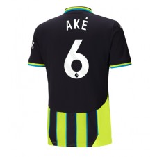 Manchester City Nathan Ake #6 Bortatröja 2024-25 Korta ärmar